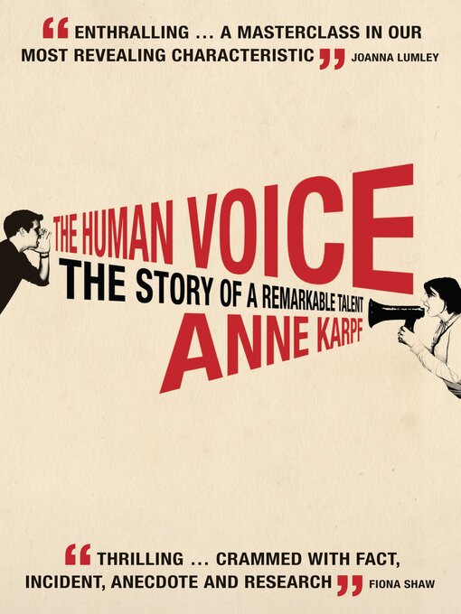 Title details for The Human Voice by Anne Karpf - Available